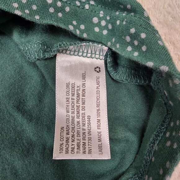 Goodfellow and Co Shirt Mens Extra Large Green Patterned Cotton T Shirt Casual - Picture 4 of 9